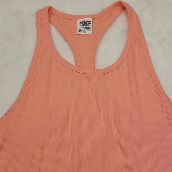 Pink Ribbed Tank - Picture 2 of 3